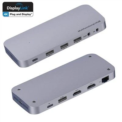 USB3.0 כפול HDMI 4K60HZ צגLink HUBs